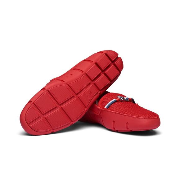 SWIMS MENS LOAFERS, RIVA SHOES FOR MEN, CASUAL BEACH LOAFER,  (RED,13) main image 5